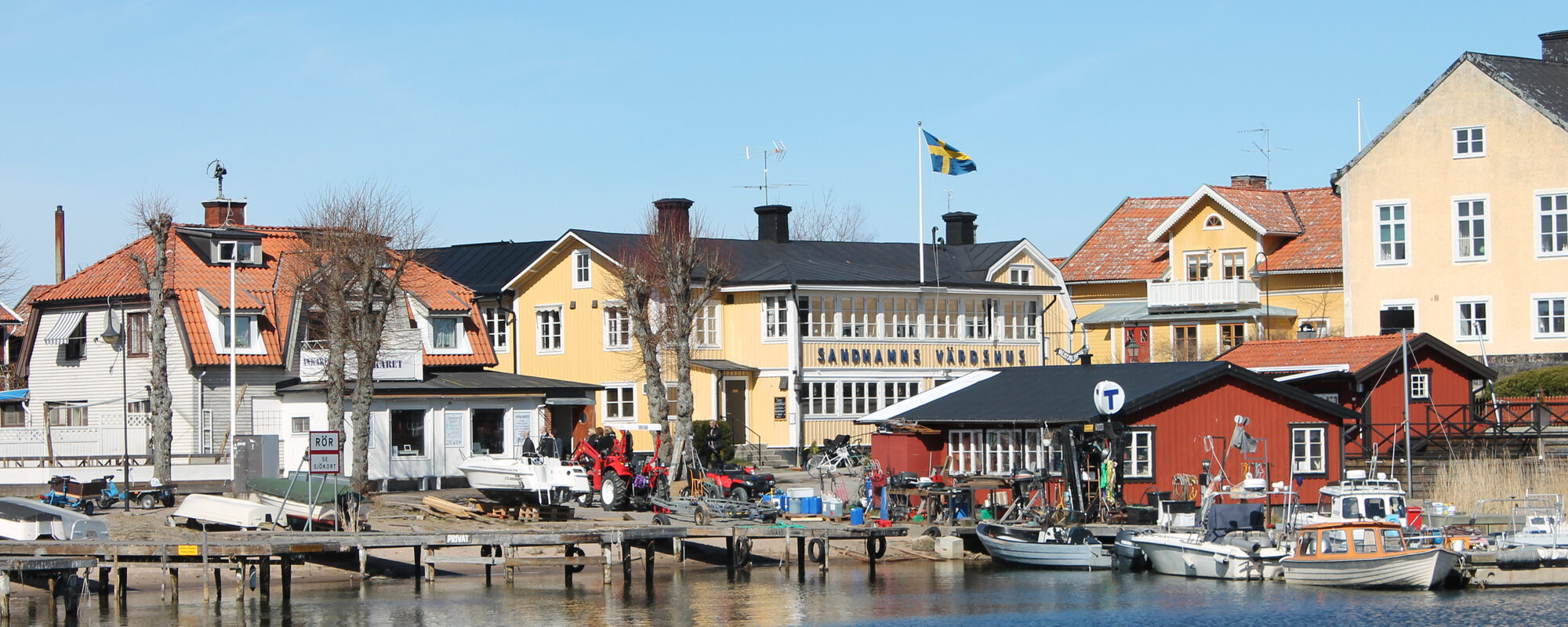 Vy över Sandhamn